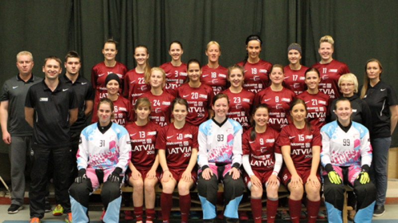 Latvijas sieviešu izlase Morā
Foto: Ritvars Raits, floorball.lv