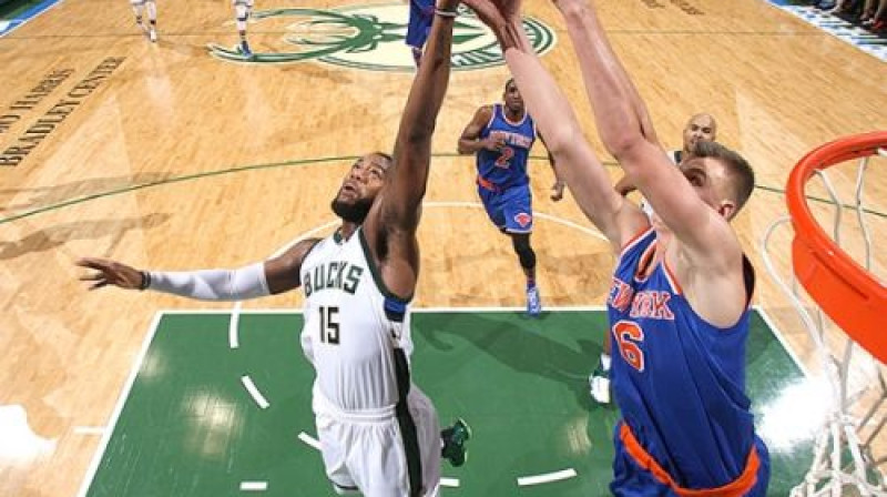 Kristaps Porziņģis pret "Bucks"
Foto: Nba.com/Knicks