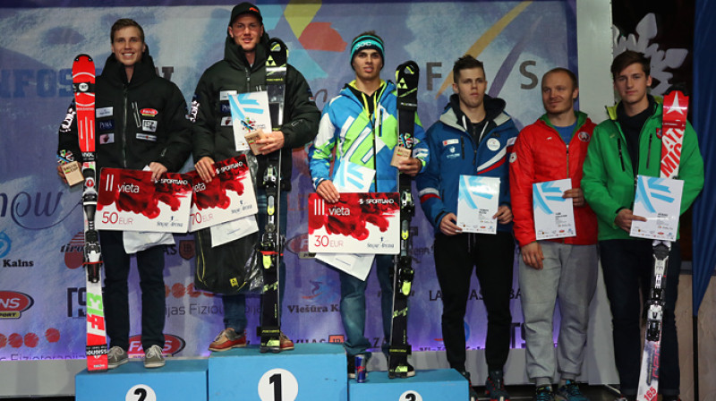 Labāko sešinieks pirmajā dienā. Foto: Jānis Markvarts, Infoski.lv