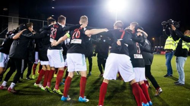 2015.gada Virslīgas čempione - "Liepāja"
Foto: futbolavirsliga.lv