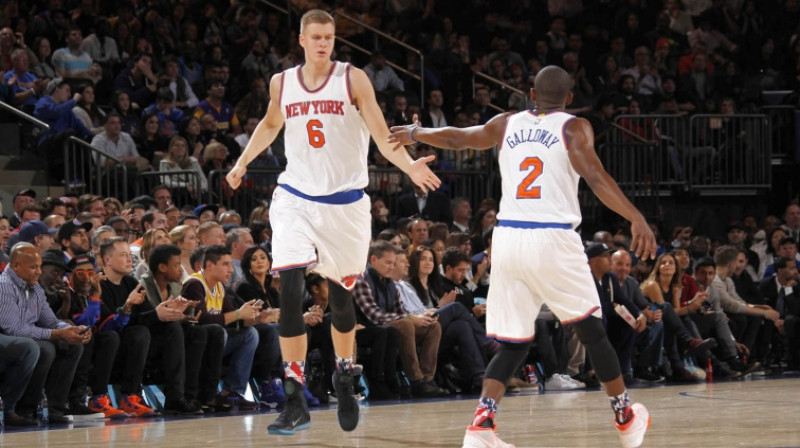Kristaps Porziņģis 
Foto: nyknicks.com