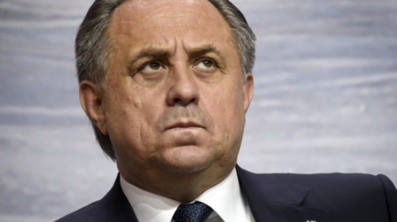 Krievijas sporta ministrs Vitālijs Mutko
Foto: AFP/Scanpix