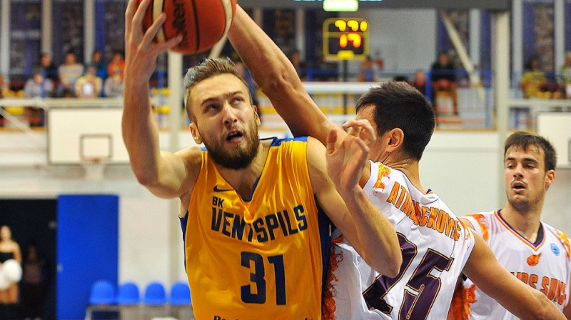 Žanis Peiners bija rezultatīvākais ar 17 punktiem
Foto: bkventspils.lv