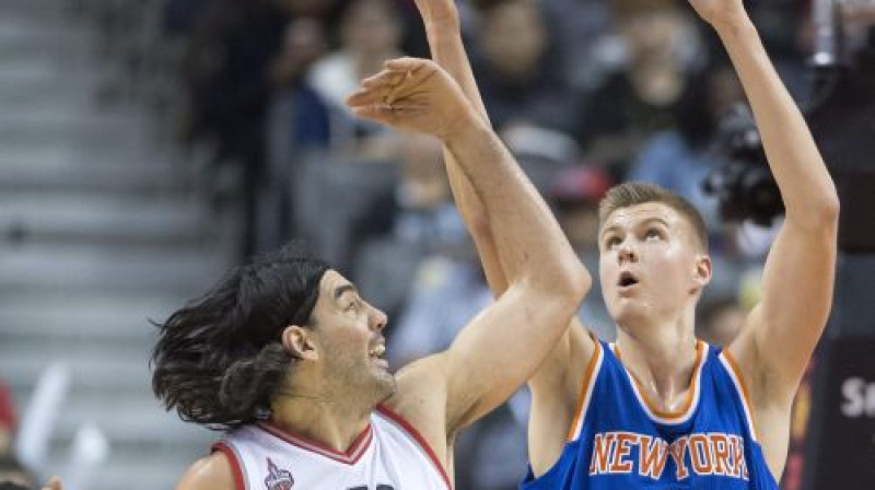 Luiss Skola un Kristaps Porziņģis
Foto: AP/Scanpix