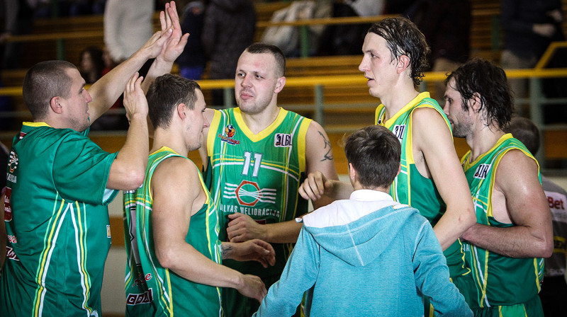 "Valka/Valga" triumfē "Daugavas" sporta namā
Foto: Renārs Buivids