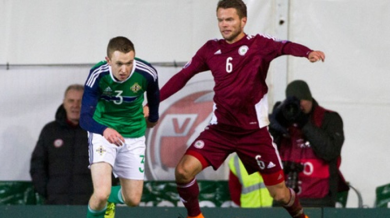 Vladislavs Gabovs pret Šeinu Fērgusonu
Foto: PA Wire/Scanpix