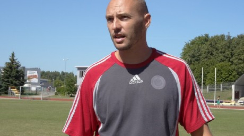 "Tukums 2000" treneris Kristaps Dišlers
Foto: fktukums2000.lv