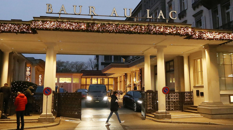 "Baur au Lac" viesnīca Cīrihē
Foto: AFP/Scanpix
