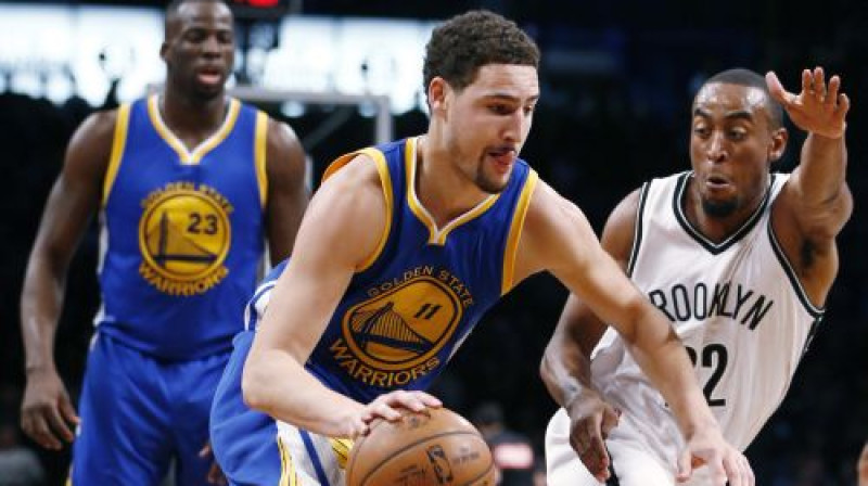 Klejs Tompsons pret "Nets"
Foto: AP/Scanpix