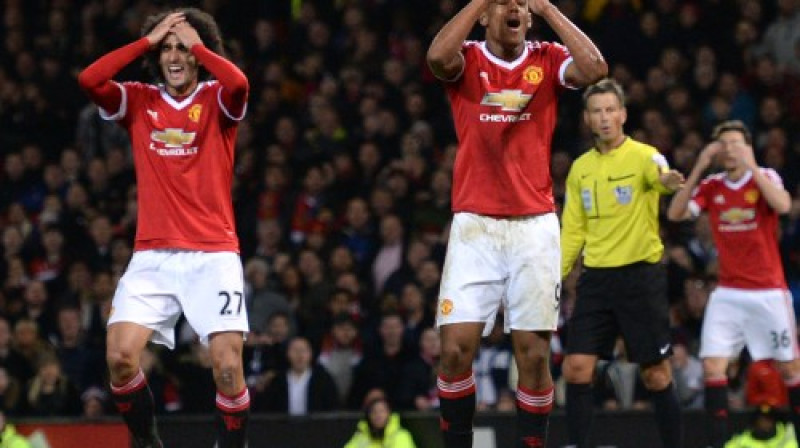 Kāda būs "Manchester United" spēlētāju reakcija otrdien Volfsburgā?
Foto: AFP/Scanpix