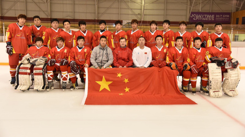 Ķīnas U20 izlase
Foto: IIHF