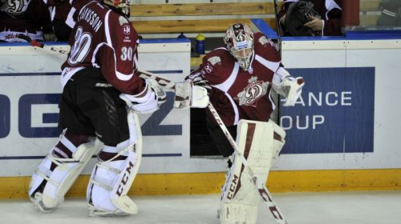 Jūakims Ēriksons un Jakubs Sedlāčeks
Foto: Romāns Kokšarovs, Sporta Avīze, f64