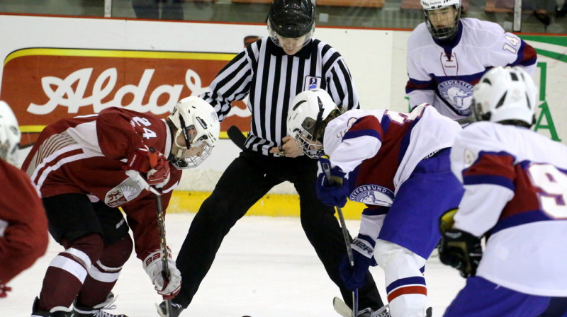 Latvijas U16 izlase pirmajā turnīra spēlē piekāpjas norvēģiem
Foto: Mārtiņš Aiše