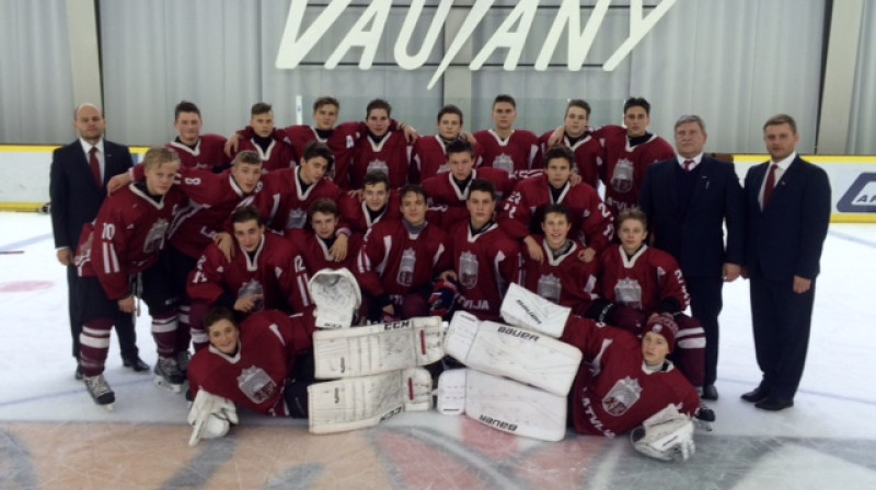 Latvijas U16 izlase
Foto: LHF