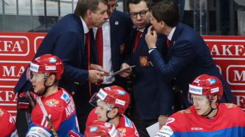 Oļegs Znaroks un Harijs Vītoliņš
Foto: TASS/Scanpix