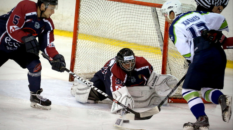 Edgars Kurmis pret Edgaru Lūsiņu
Foto: Mārtiņš Aiše, LHF