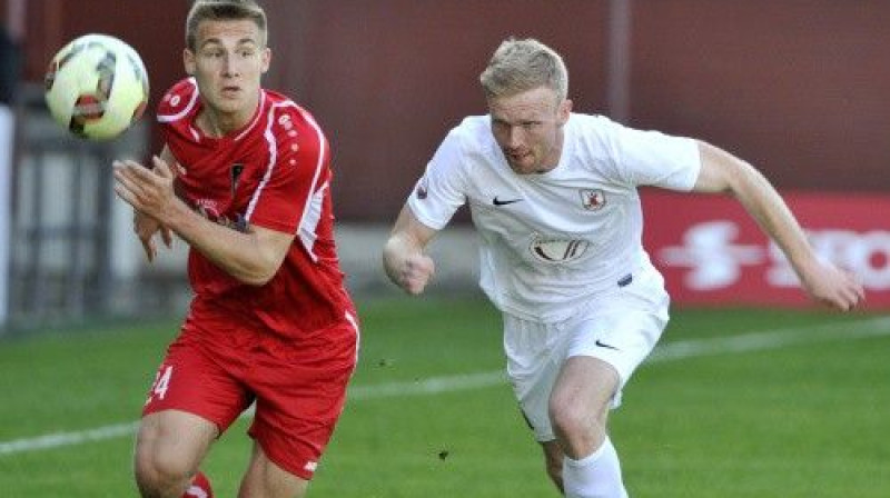 Vladislavs Sorokins un Boriss Bogdaškins
Foto: Romāns Kokšarovs/f64