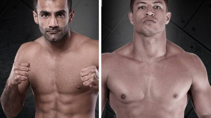 Zaurs Džavadovs un Rodrigo Fereira
Foto: kokfights.lv