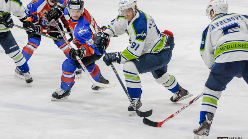 "Mogo" pārliecinoši uzvar Latvijas kausa pirmajā pusfināla mačā Jelgavā
Foto: Ruslans Antropovs