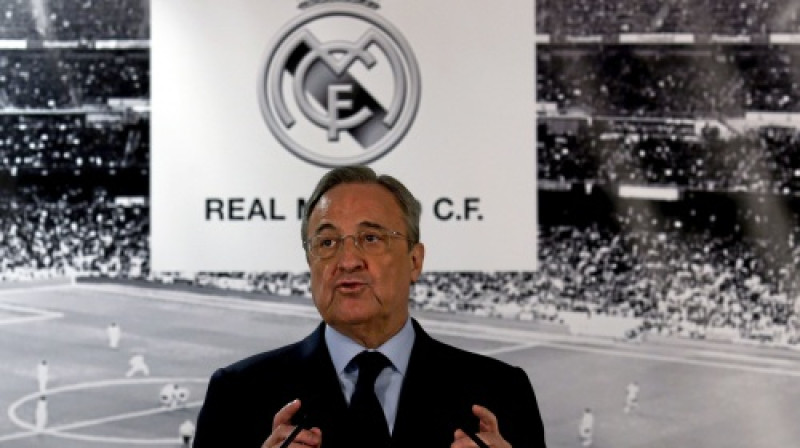 Madrides "Real" prezidents Florentino Peress
Foto: SIPA/Scanpix