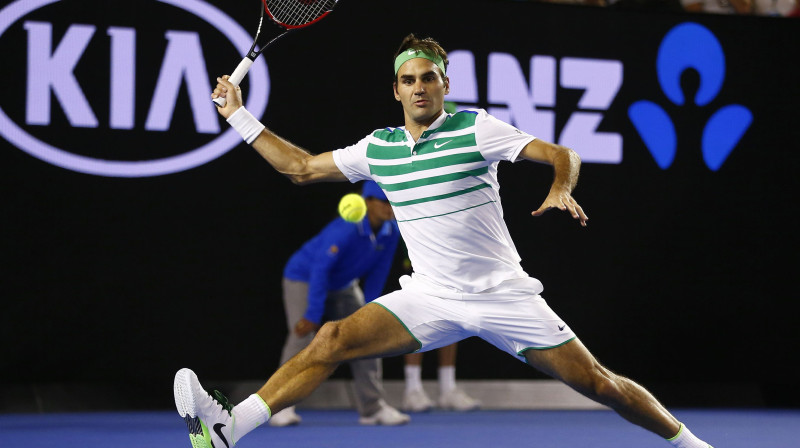 Rodžers Federers 
Foto: Reuters/Scanpix