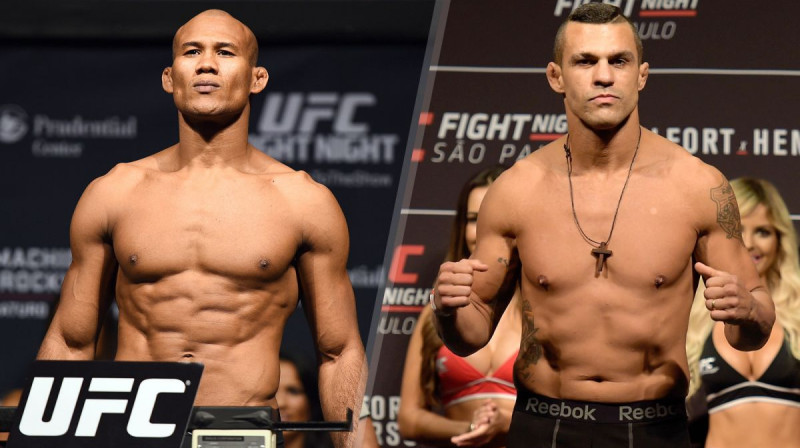 Ronaldo Souza (no kreisās) un Vitors Belforts
Foto: foxsports.com