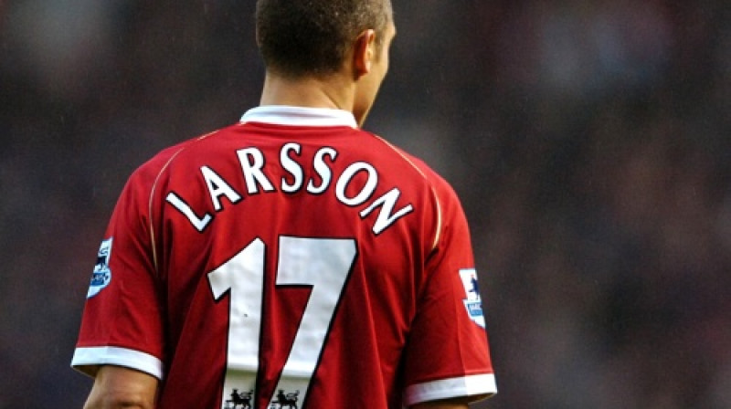 Henriks Lāšons Mančestras "United" kreklā
Foto: SCANPIX SWEDEN