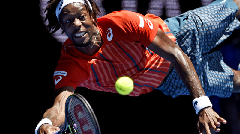 Lidojošais Gaels Monfīss
Foto: AP/Scanpix