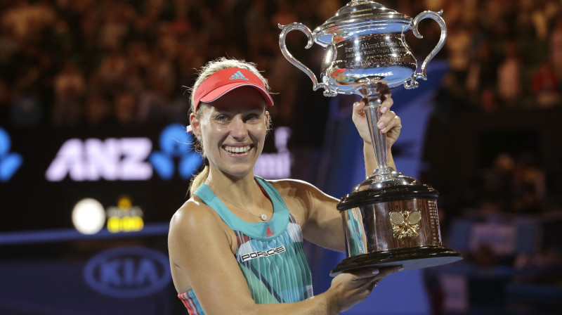 Andželike Kerbere – "Grand Slam" čempione!
Foto: AP/Scanpix