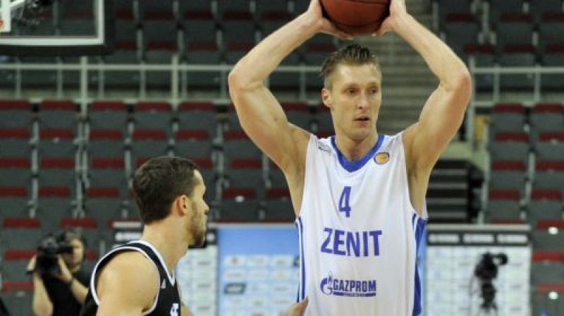 Kaspars Bērziņš pret VEF
Foto: Romāns Kokšarovs/F64