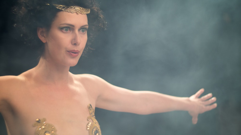 Elīna Vāne izrādē "Meistars un Margarita"
Foto: Gatis Priednieks-Melnacis