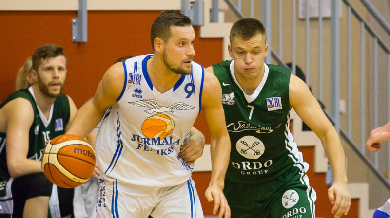 Edgars Jeromanovs: labākais rezulattīvo piespēļu dalītājs Aldaris LBL.
Foto: Lāsma Irša, bkjekabpils.lv