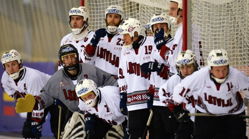 Latvijas bendija izlase pasaules čempionātā
Foto: Maksims Bogodvids / RIA Novosti