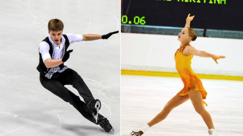 Deniss Vasiļjevs un Diāna Ņikitina 
Foto: ecbratislava.com / Yana Savelyeva
