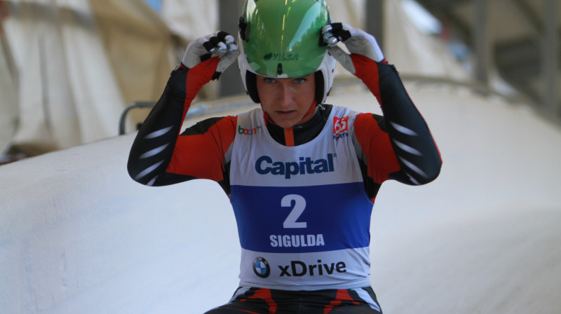 Elīza Cauce
Foto: Latvijas kamaniņu sporta federācija
