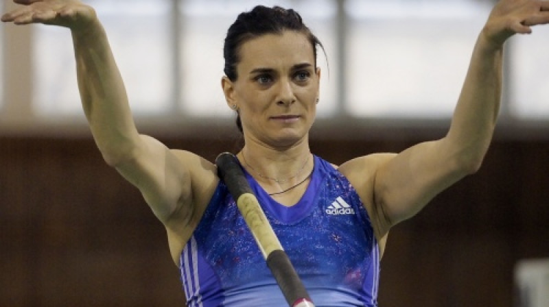 Jeļena Isinbajeva
Foto: TASS/Scanpix