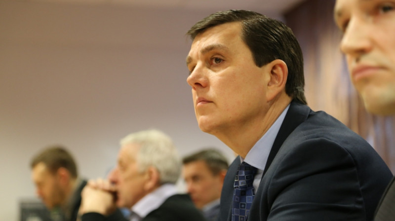 LFF AK priekšsēdētājs Aivars Bergers 
Foto: LFF.lv
