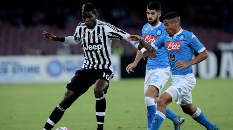 ''Juventus'' spīdeklis Pols Pogbā
Foto: LaPresse/Scanpix