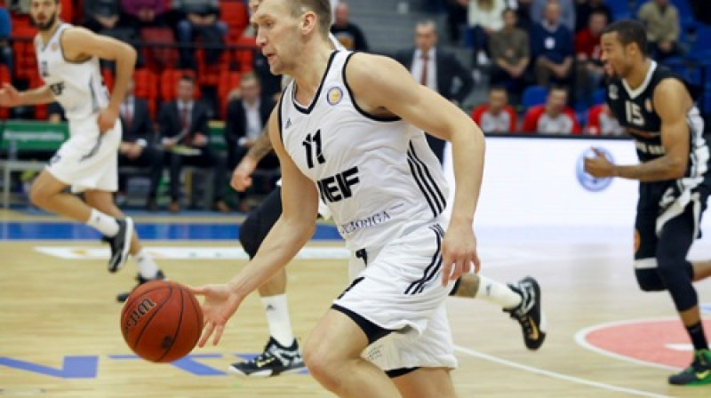 Artūrs Strēlnieks pret "Nymburk"
Foto: VTB-League.com