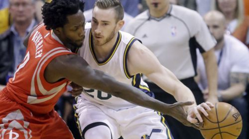 Gordons Heivords spēlē pret "Rockets"
Foto: AP/Scanpix