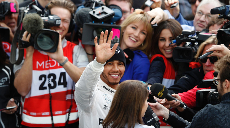Lūiss Hamiltons
Foto: AFP/Scanpix