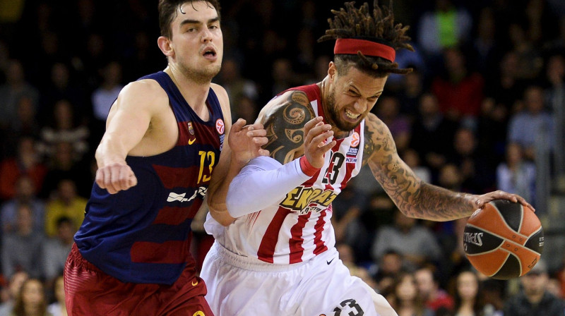 Tomāšs Satoranskis un Daniels Hakets 
Foto: AFP/Scanpix