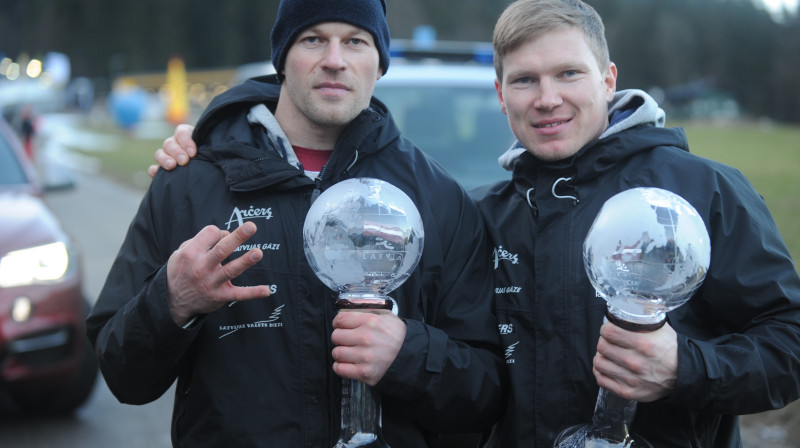 Intars Dambis un Uģis Žaļims
Foto: Charles Booker