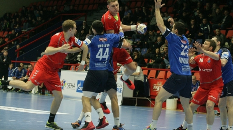 Dainis Krištopāns uzbrukumā
Foto: bgk-meshkova.com