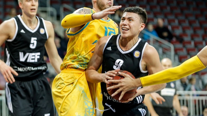 Fransisko Kruss pirmajā spēlē pret "Astana" novembra sākumā guva 21 punktu. 
Foto: Mikus Kļaviņš, VEF Rīga