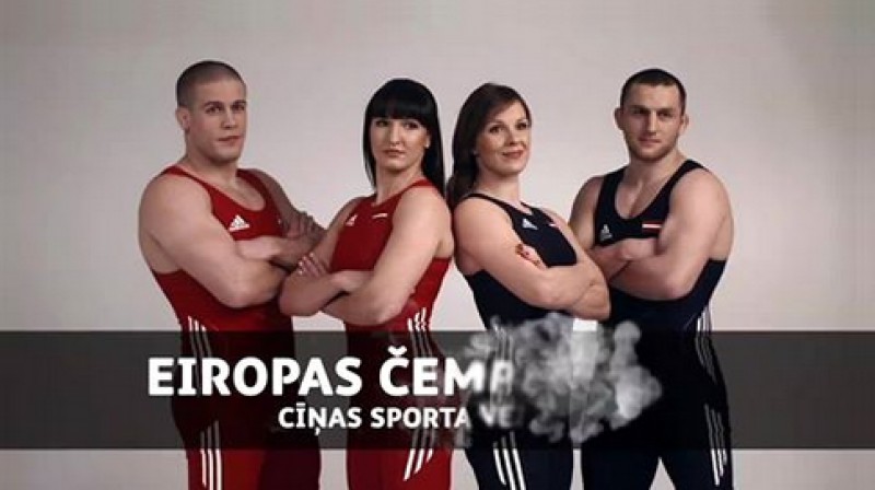Imants Lagodskis, Anastasija Grigorjeva, Laura Skujiņa, Armands Zvirbulis 
Foto: Latvijas Cīņas federācija