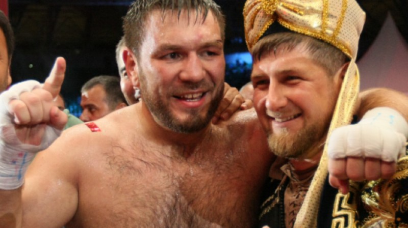 Ruslans Čagajevs un Ramzans Kadirovs
Foto: ITAR-TASS, Scanpix