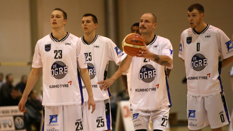 BK Ogre/Kumho Tyre mačā ar Jūrmalu/Fēnikss pārtrauca 15 zaudējumu sēriju.
