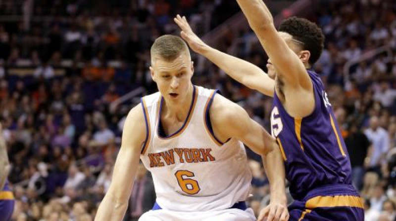 Kristaps Porziņģis pret "Suns"
Foto: AP/Scanpix
