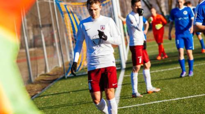 Andrejs Kovaļovs 2016.gada Virslīgas pirmajā spēlē
Foto: Raitis Supe